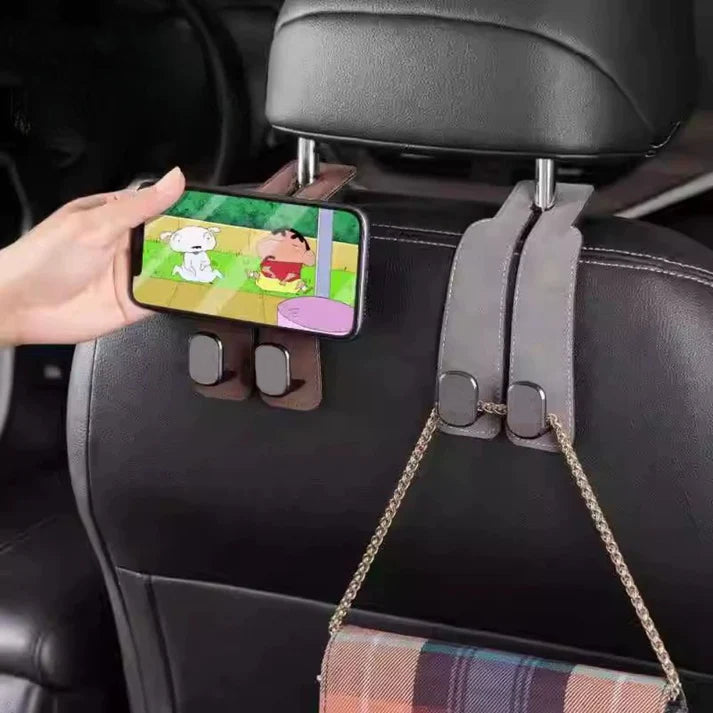 Dubbele autostoelhaak - De ultieme auto-organizer