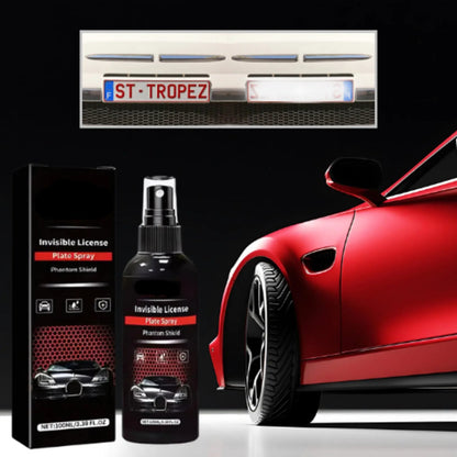 Onzichtbare Nummerplaat Spray