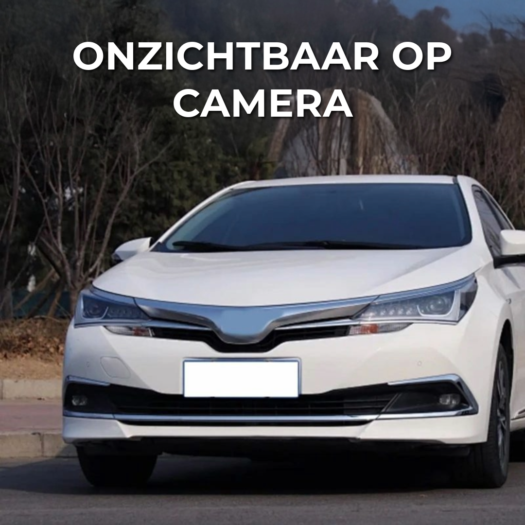 Onzichtbare Nummerplaat Spray